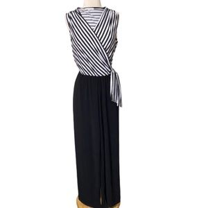 Tash Sophie Black & White Jumpsuit Size XS